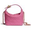 Replica Dior Women CD Dream Bucket Bag Ethereal Pink Cannage Cotton Bead Embroidery 16