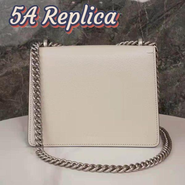 Replica Gucci GG Women Dionysus Leather Mini Bag Beige Metal-Free Tanned Leather 4