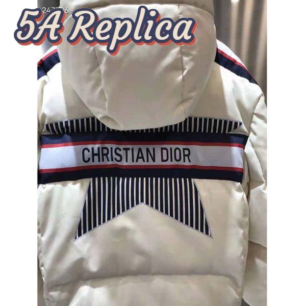 Replica Dior Men Dioralps Hooded Down Jacket White Three-Tone Dior Star 6