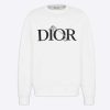 Replica Dior Men Oversized Dior And Judy Blame Sweatshirt Cotton-White