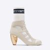 Replica Dior Women Dior Empreinte Ankle Boot ‘CD’ Signature Black Calfskin 13
