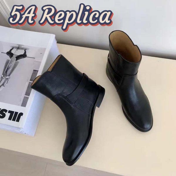 Replica Dior Women Dior Empreinte Ankle Boot ‘CD’ Signature Black Calfskin 6