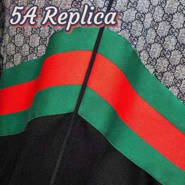 Replica Gucci Men Oversize Technical Jersey Jacket 10