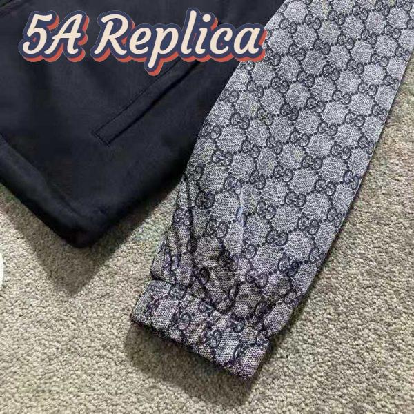 Replica Gucci Men Oversize Technical Jersey Jacket 12