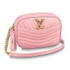 Replica Louis Vuitton LV Women New Wave Camera Bag in Quilted Calf Leather