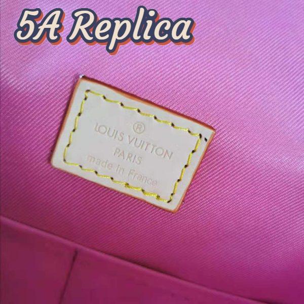 Replica Louis Vuitton LV Women Cluny BB Handbag in Monogram Canvas-Rose 8